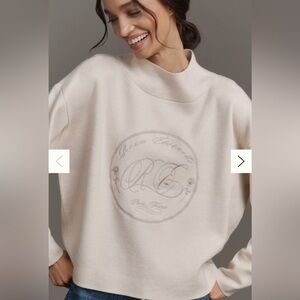 NWOT size XS Anthropologie Maeve The Carys Mock-Neck Sweater